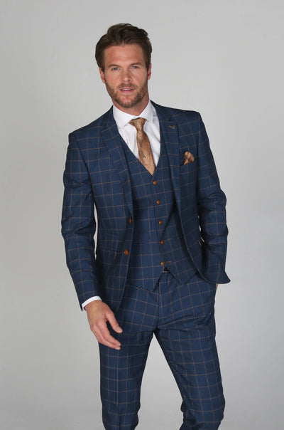 Paul Andrew- Hamleys Navy Men's Three Piece Suit