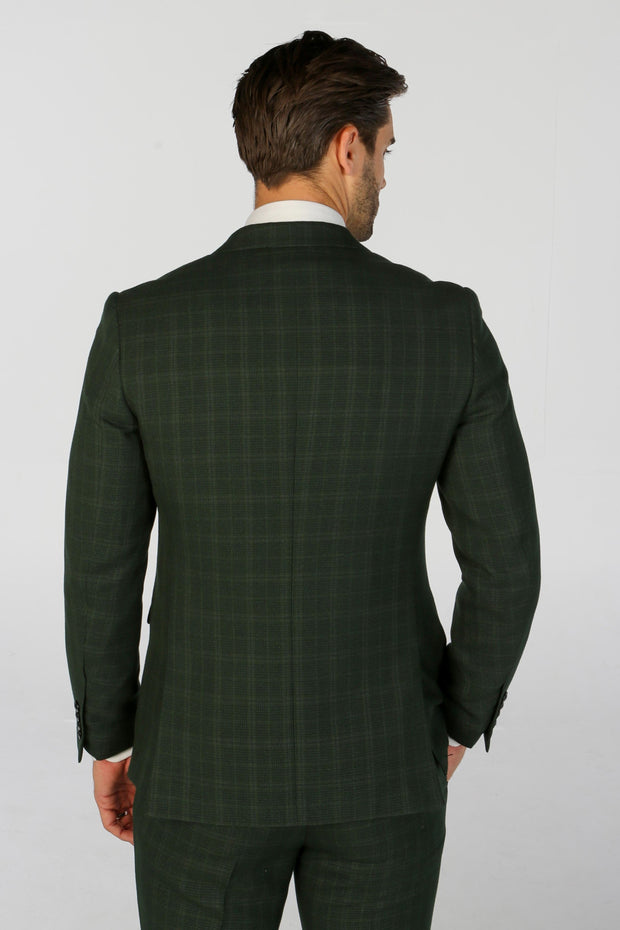 Leo Green Men's Two Piece Suit