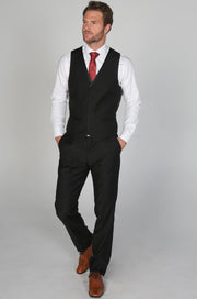 PAUL ANDREW: Harry Black Men's Three Piece Suit