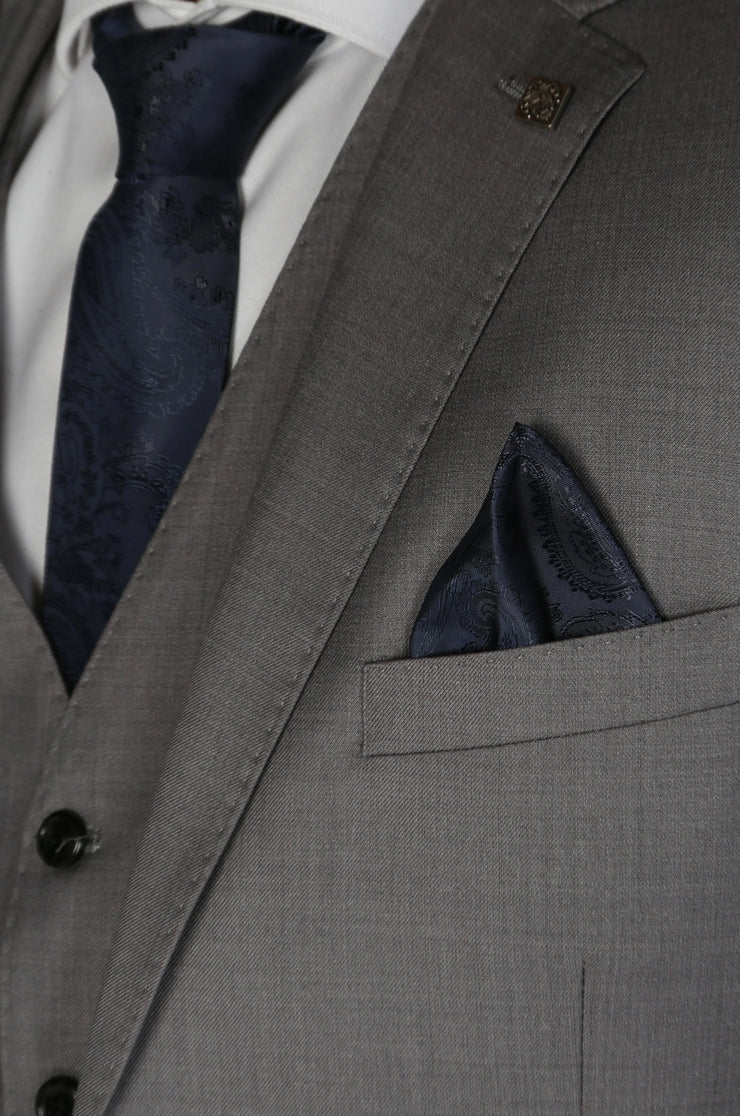 PAUL ANDREW: Charles Grey Men's Three Piece Suit