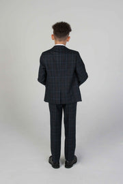 Device - Boy's Harvey Navy Three Piece Suit