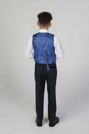 Device - Boy's Harvey Navy Three Piece Suit