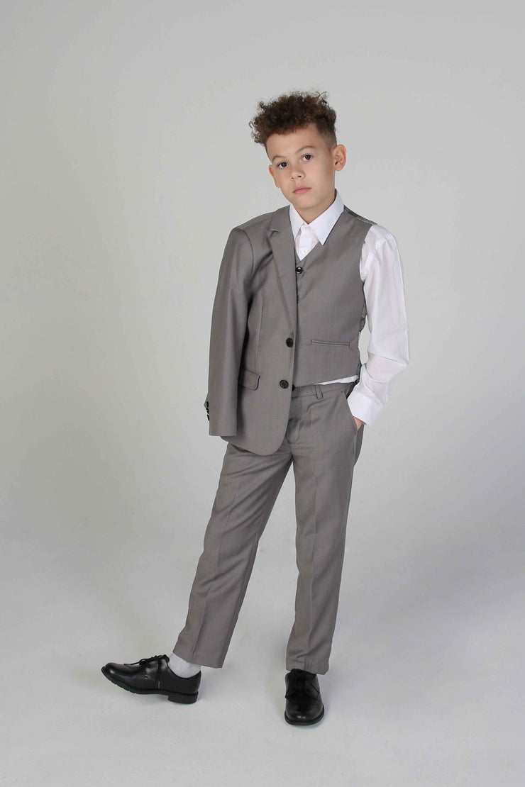 Paul Andrew Children - Device - Boy's Charles Grey Three Piece Suit