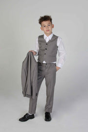 Paul Andrew Children - Device - Boy's Charles Grey Three Piece Suit