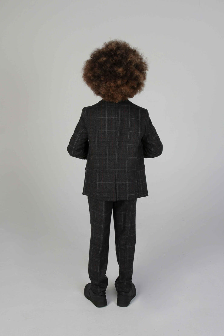 Paul Andrew Children - Device - Boy's Harvey Grey Three Piece Suit