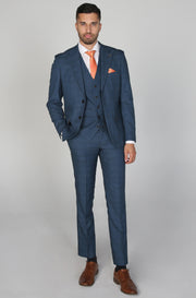 Paul Andrew -Viceroy Navy Men's Three Piece Suit