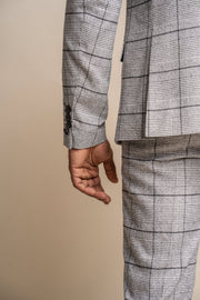 HOUSE OF CAVANI GHOST TWEED THREE PIECE SUIT