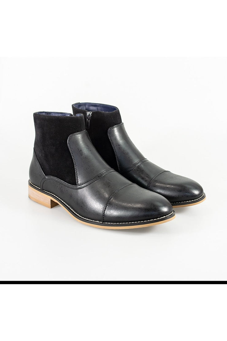 HOUSE OF CAVANI HALIFAX SIDE ZIP BOOTS