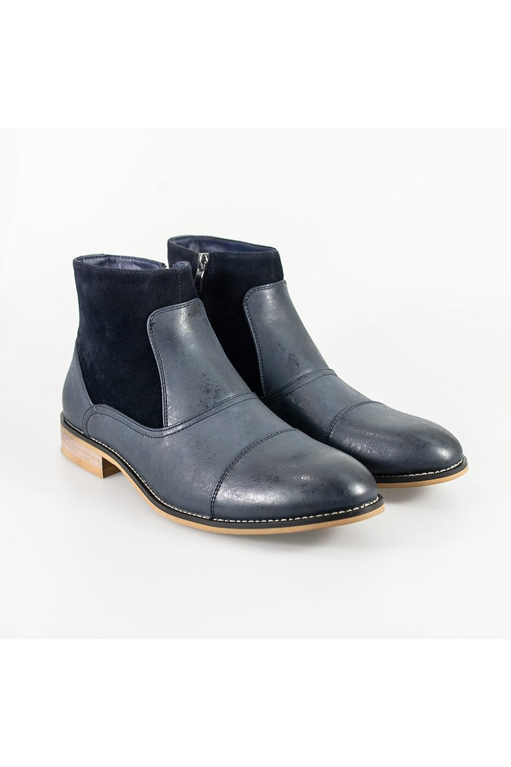 HOUSE OF CAVANI HALIFAX SIDE ZIP BOOTS