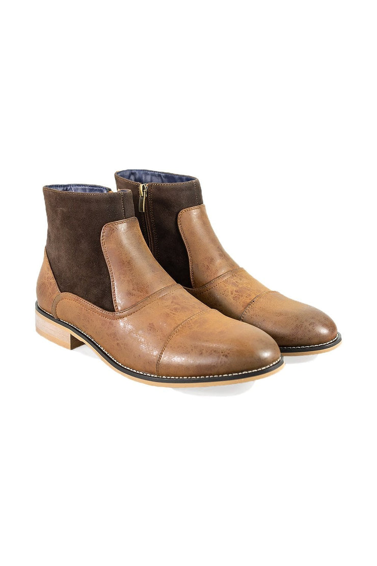 HOUSE OF CAVANI HALIFAX SIDE ZIP BOOTS