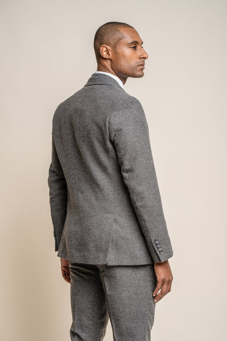 HOUSE OF CAVANI: Martez Grey Suit