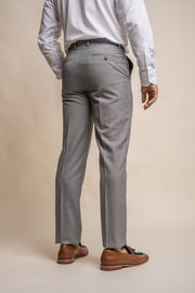 HOUSE OF CAVANI REEGAN GREY SHORT THREE PIECE SUIT