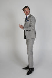 Suits Plus: Paul Andrew- Hugo Grey Men's Three Piece Suit