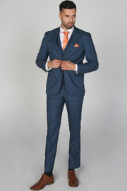 Paul Andrew -Viceroy Navy Men's Three Piece Suit